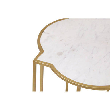 Rabia Set Of 2 Tables With Marble Top