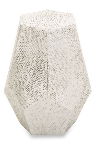 Rabia Drum Style Geometric Table