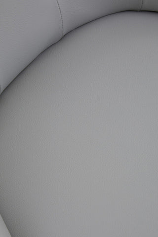 Walson Grey Leather Effect Home Office Chair