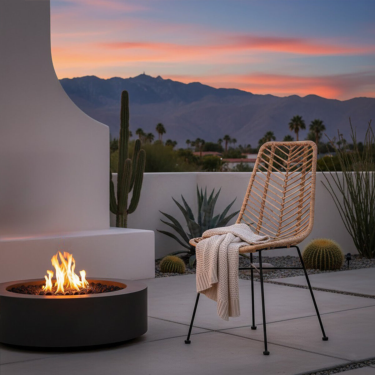 Manado Jawit Natural Rattan Chair