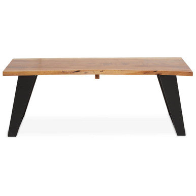 Surax Acacia Wood with Live Edge Coffee Table
