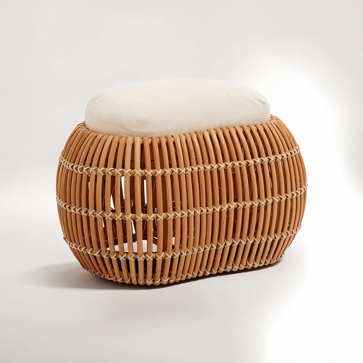 Manado Natural Rattan Bean Bench