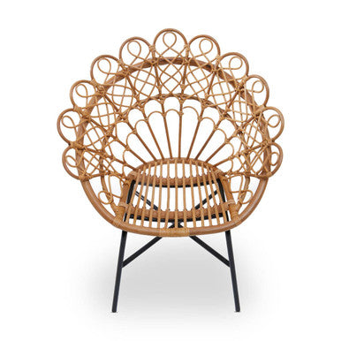 Java Natural Rattan Peacock Chair