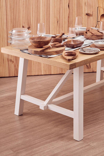 Parkside Natural Oak Dining Table