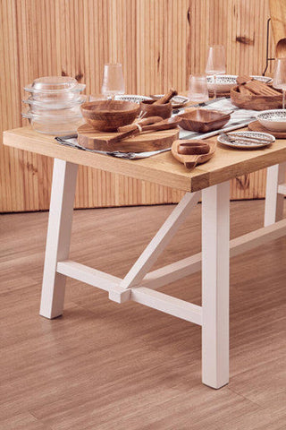 Parkside Natural Oak Dining Table