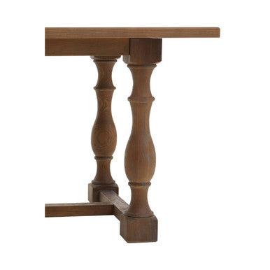 Parkside Oak Wood Rectangular Dining Table