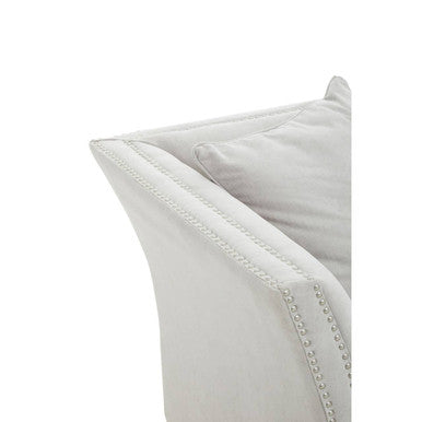 Sutton Two Seat Grey Fabric Sofa