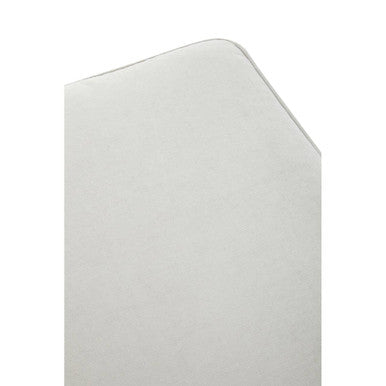 Sutton Grey Fabric Footstool