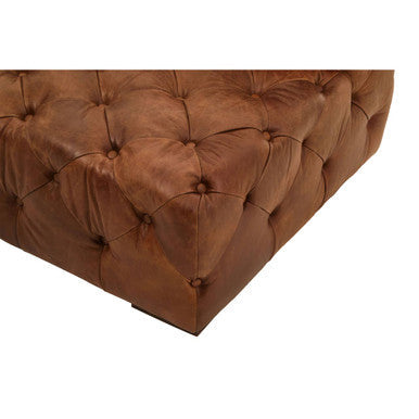 Hoxton Tufted Leather Right Arm Sofa