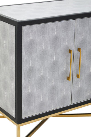 Cadiz Grey Shagreen Sideboard