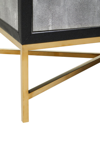 Cadiz Grey Shagreen Sideboard