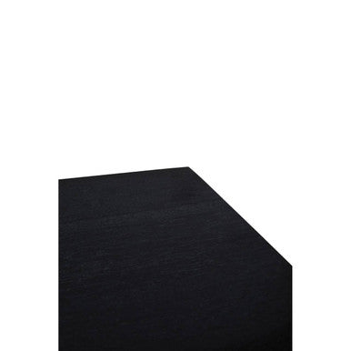 Varana Black Marble Top Console Table With Gold Iron Frame