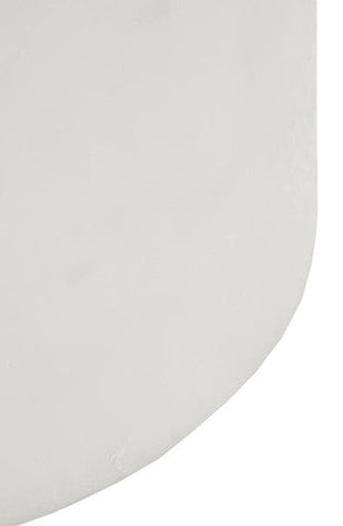 Sesto White Marble Console Table