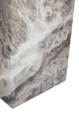 Saronno Grey Marble Console Table