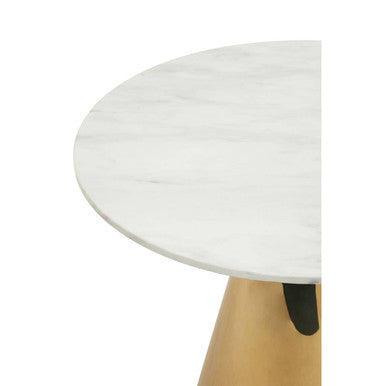 Azalea White Marble Top Dining Table