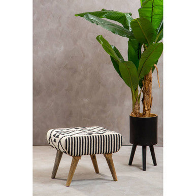Cefena Berber Style Footstool