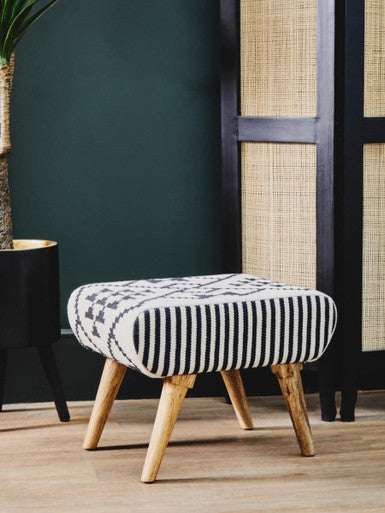 Cefena Berber Style Footstool