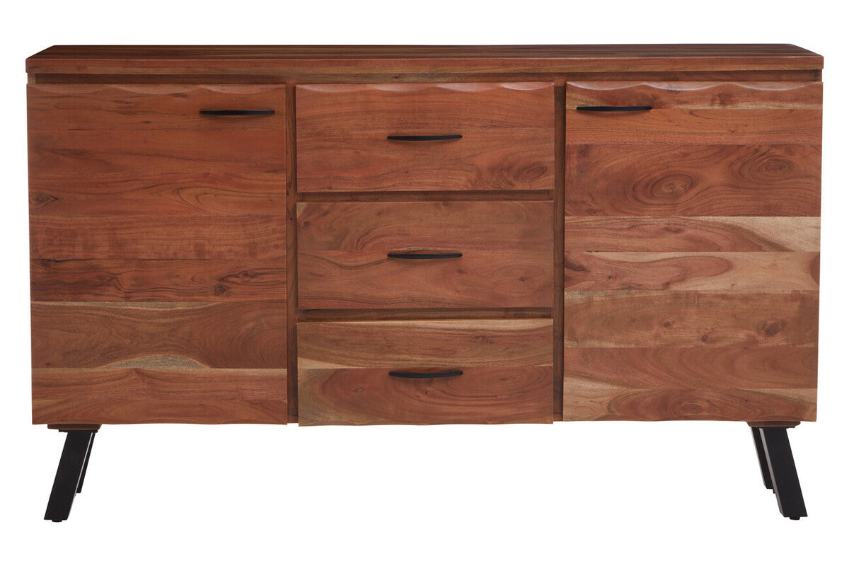Nashik Large Acacia Wood Sideboard