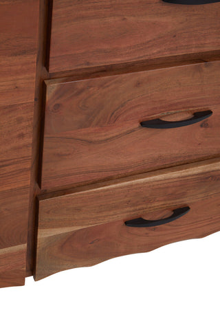 Nashik Large Acacia Wood Sideboard