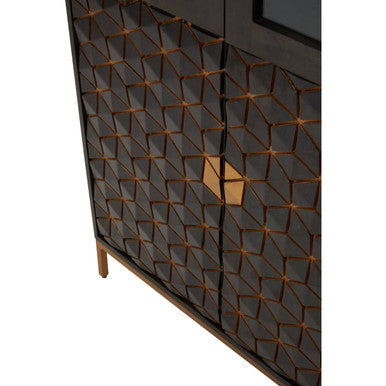 Patna Grey Cabinet