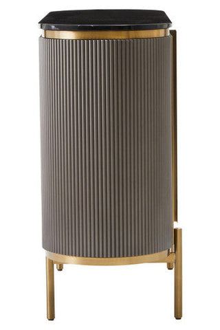 Dervio Two Door Marble Top Sideboard