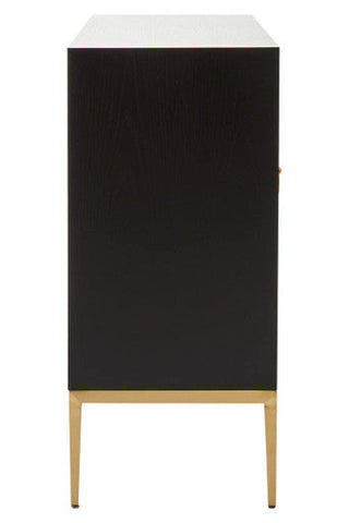 Deruta Grey Shagreen Effect Sideboard