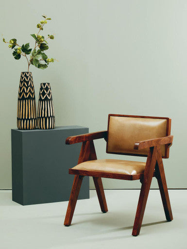 Buffalo Natural Leather Chair