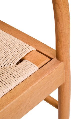 Cebu Natural Rope and Beech Wood Chair