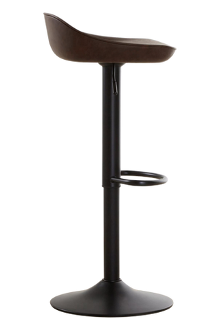 Dalston Set Of Two Mocha Bar Stools