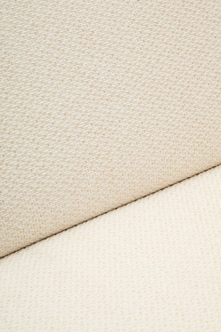 Ozzano Cream Linen Fabric 3 Seater Sofa