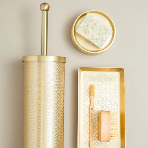 Allegra Champagne Finish Soap Dish