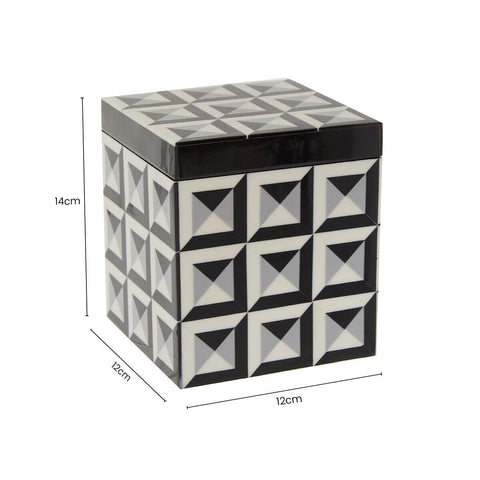 Davino Large Square Trinket Box