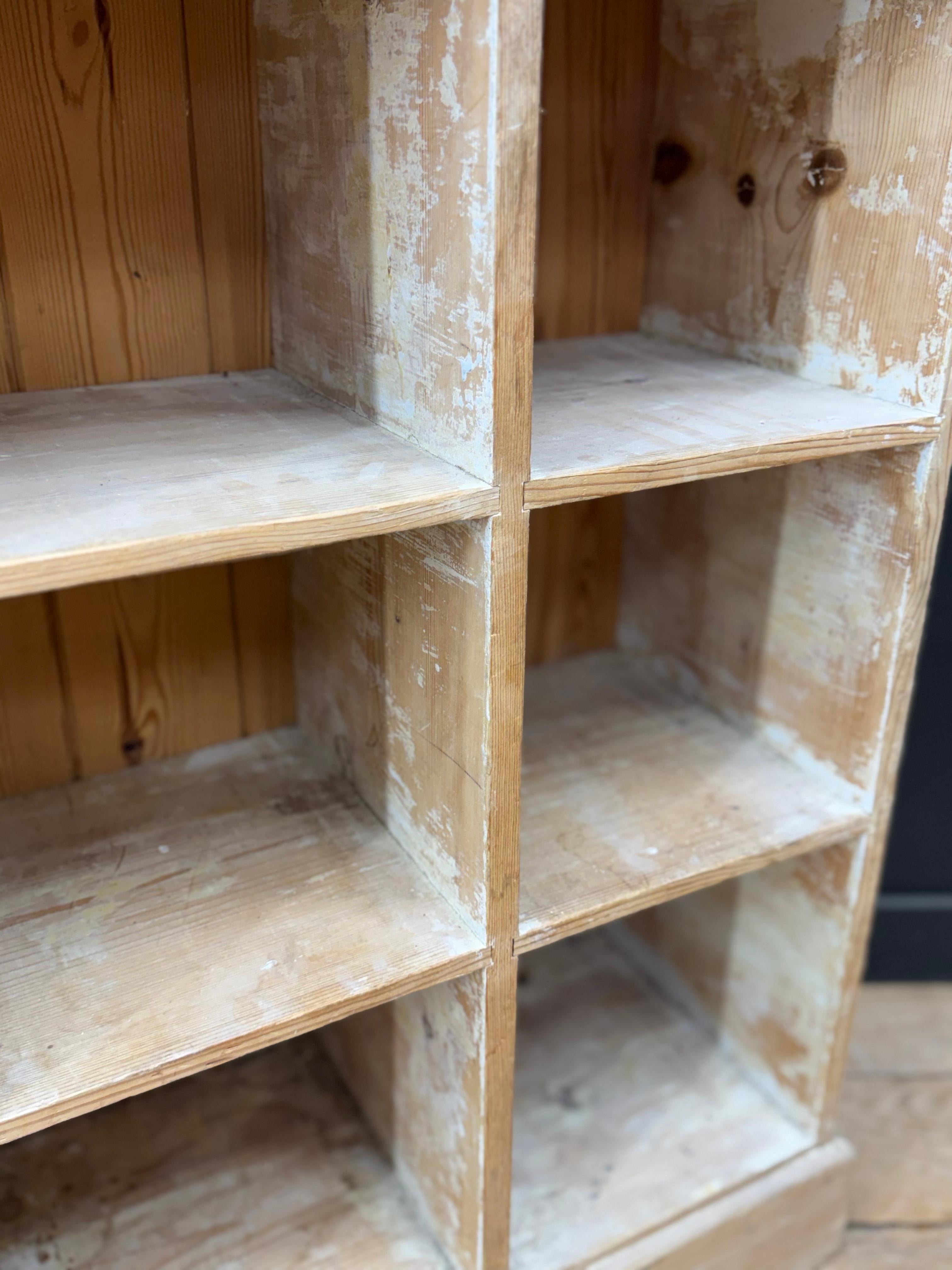 Rustic Pine Shoe Cupboard Pigeon Hole Cabinet Hall Storage Unit Drawer