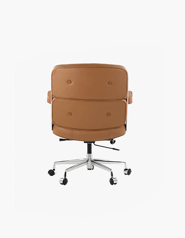 Classic LO8 Executive Office Chair - Tan Brown Leather