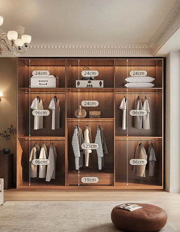 Popescu Wardrobe, Tall Wardrobe, Wood