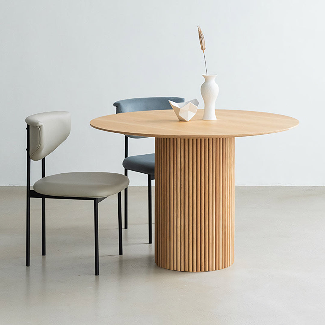 Ivar Round Dining Table, Wood