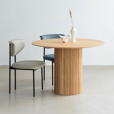 Ivar Round Dining Table, Wood