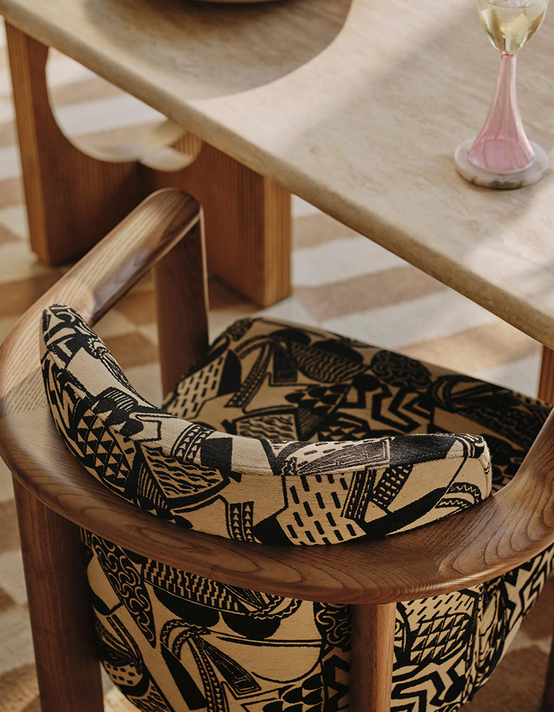 Boucheron Matching Dining Chair, Solid Wood