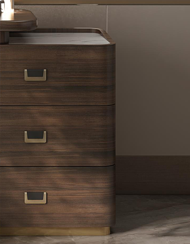 Harvey Dressing Table With Side Drawer