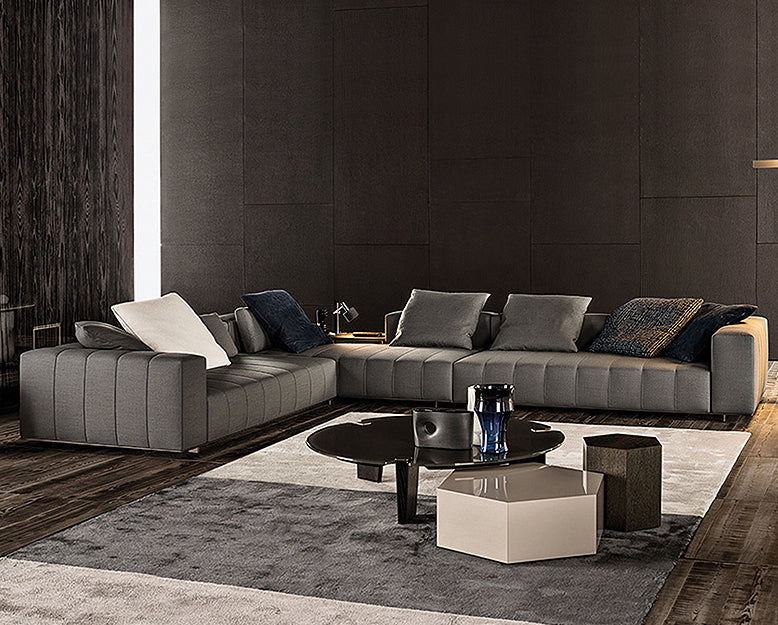 Yamamoto Three Seater, Four Seater, Four Seater Corner Sofa, Real Leather