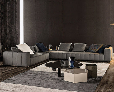 Yamamoto Three Seater, Four Seater, Four Seater Corner Sofa, Real Leather