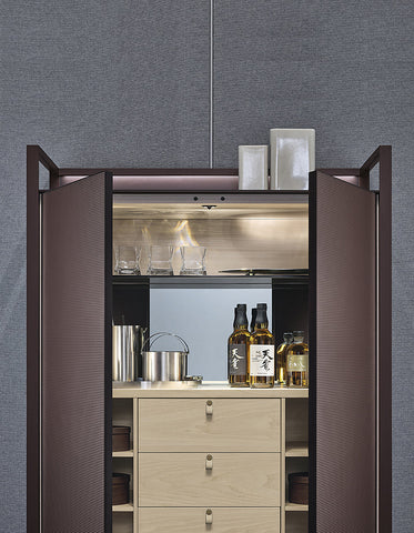 Nouri Sideboard, Wine Storage With Two Doors