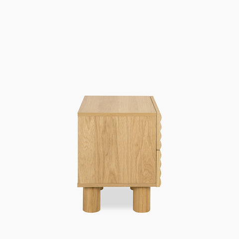 DiGiovanni 2 Drawer Bedside Table, Wood