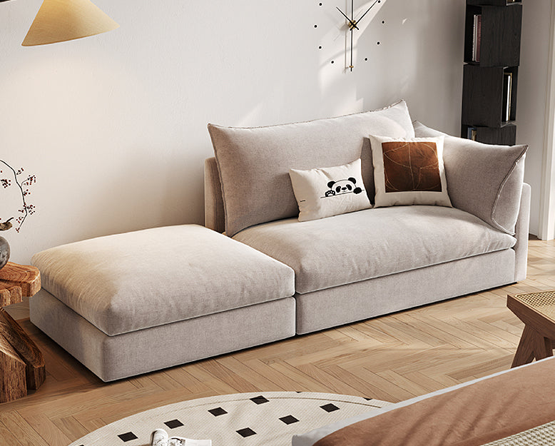Marquez Two Seater Sofa, Three Seater Sofa, Linen