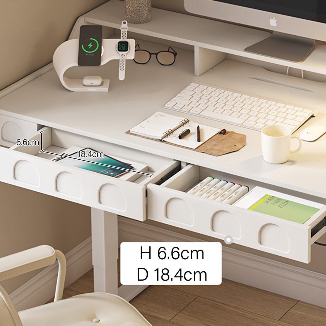 Freya Smart Standing Office Desk, Up And Down, Electric Height Adjustable