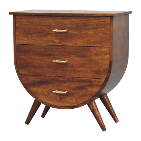Artisan Furniture Solid Mango Wood Agra Chest of Drawers