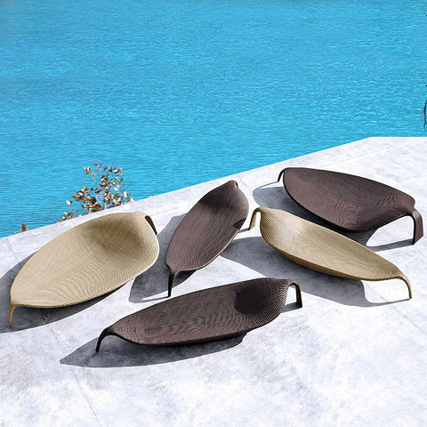 Escobar Garden Outdoor Sun Lounger, Rattan
