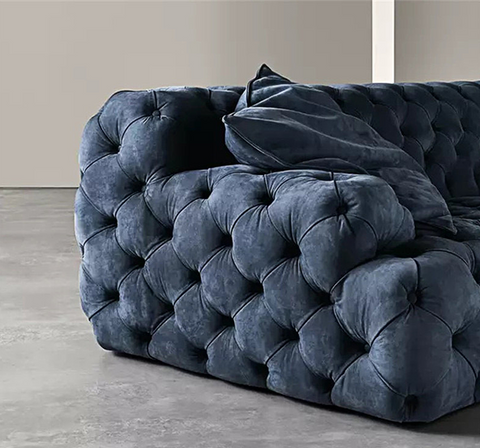 Emrys Chesterfield Corner Three Seater Sofa