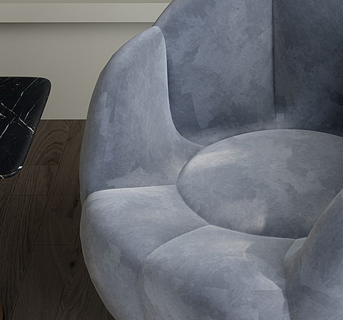 Ondine Lounge Chair, Vintage Armchair