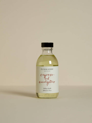 Cypress & Eucalyptus Diffuser Refill + Free Reeds